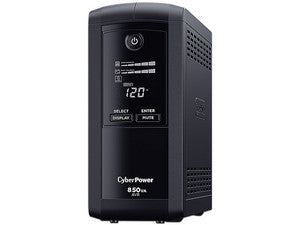 Respaldo de energía CyberPower CP850AVRLCD 850VA (510W) 9 contactos Nema 5-15R