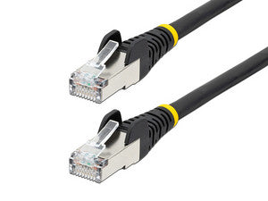 Cable RJ45 Cat6a StarTech, 1.8 m, Blindado, 10Gbit/s, Negro, Enganches