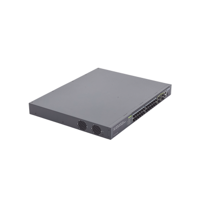PLANET XGS-6350-24X4C dispositivo de redes Gestionado L3 1U Negro, Bidireccional completo (Full duplex), Montaje en rack
