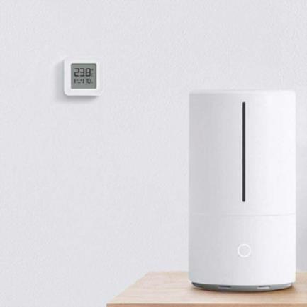 Sensor de Temperatura y Humedad Xiaomi Pantalla 1.5" Alcance 10m Bluetooth Color Blanco