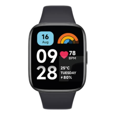 Smartwatch Xiaomi Redmi Active Black 1.83" Táctil 5 ATM 100 Modos Deportivos - Negro