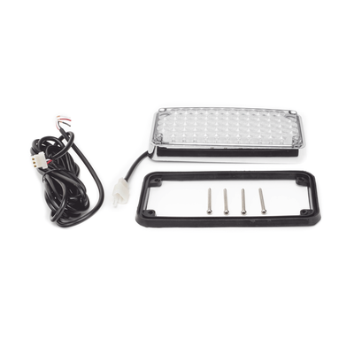 X-LTE-295-W - Luz de Advertencia / 7x3' (2.1x0.9 m) / 66 LED / 12-24 VDC / 155 lm / Montaje Permanente