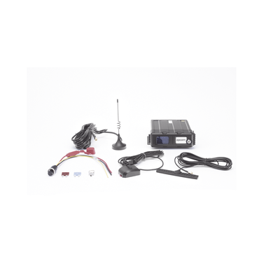 XMR401NAHD/SW - DVR Móvil / Multiplataforma / 4 Canales AHD 2 Megapixel / Almacenamiento en Memoria SD / H.265 / Chip IA Embebido / Soporta 4G / GPS