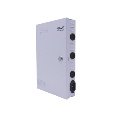 Epcom XP18DC30UD transformador de fuente de alimentación Blanco, Sobrevoltaje, Cortocircuito, Metal