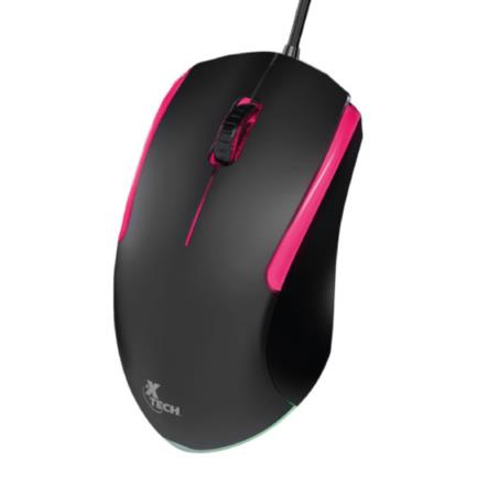 Teclado Mouse y Mousepad XTech Gaming RGB Hasha XTK 535S Full Size USB Español Negro LED RGB