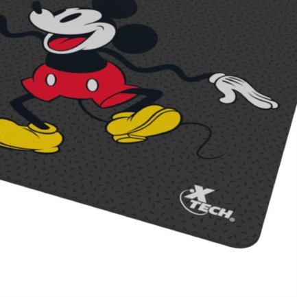 Mousepad XTech Mickey Mouse Disney XTA-D100MK Base de Goma Antideslizante 30x25cm para Máxima Precision