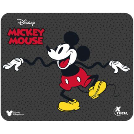 Mousepad XTech Mickey Mouse Disney XTA-D100MK Base de Goma Antideslizante 30x25cm para Máxima Precision