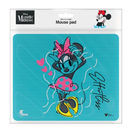 Mousepad XTech Minnie Mouse Disney XTA-D100MM Superficie para Maxima Precision Base de Goma Antideslizante