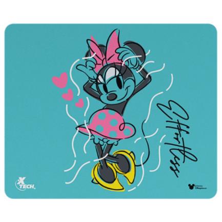 Mousepad XTech Minnie Mouse Disney XTA-D100MM Superficie para Maxima Precision Base de Goma Antideslizante