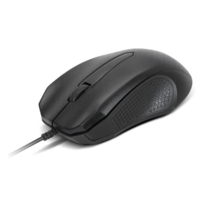 Mouse Óptico XTech XTM-165 USB 1200 DPI 3 Botones Negro
