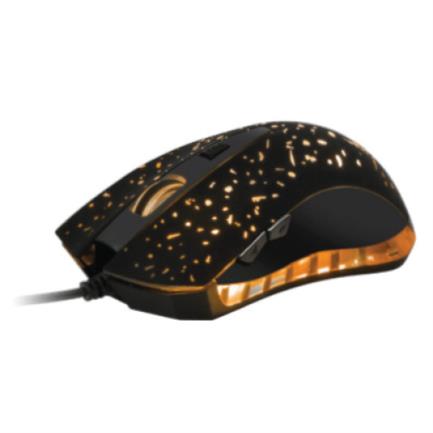 Mouse XTech Gaming LED Cableado Ophidian XTM-411 Sensor Optico 6 Botones 1200 1800 2400 3600 DPI LED RGB
