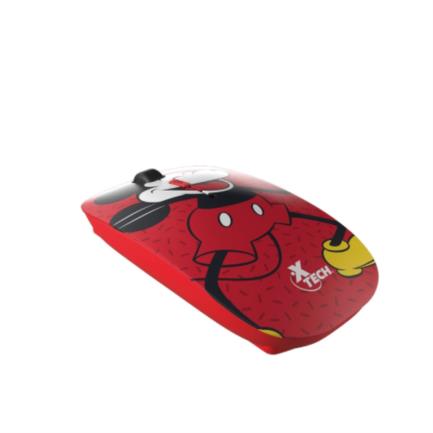 Mouse XTech Mickey Mouse Disney Inalambrico XTM-D340MM 4 Botones 2.4 GHz 800 1200 1600DPI