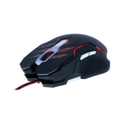 Mouse XTech Gaming LED Cableado Lethal Haze XTM-610 Sensor Optico 6 botones 800 1200 2400 3200 DPI RGB