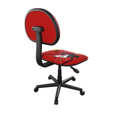 Silla XTech Mickey Mouse Disney XTF-DC001MK Asiento Extra Acolchado y Ruedas Suaves Peso de Hasta 79kg