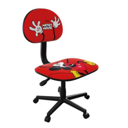 Silla XTech Mickey Mouse Disney XTF-DC001MK Asiento Extra Acolchado y Ruedas Suaves Peso de Hasta 79kg