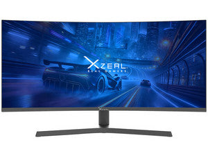 Monitor Xzeal 34" Xzeal XZ6010-1 Panel Curvo VA WQHD 165Hz 4ms 1xDP + 1xHDMI + Vesa 100x100mm Negro