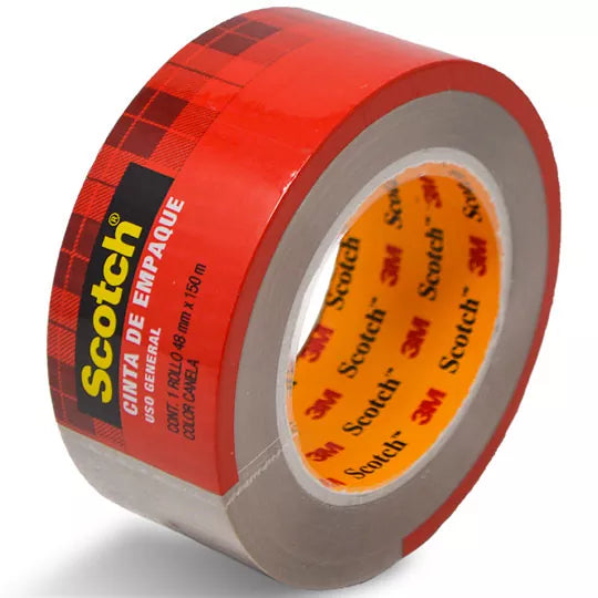 Cinta 3M Empaque Canela 301C 48Mmx50M C/36 - Mc500000856 FullOffice.com