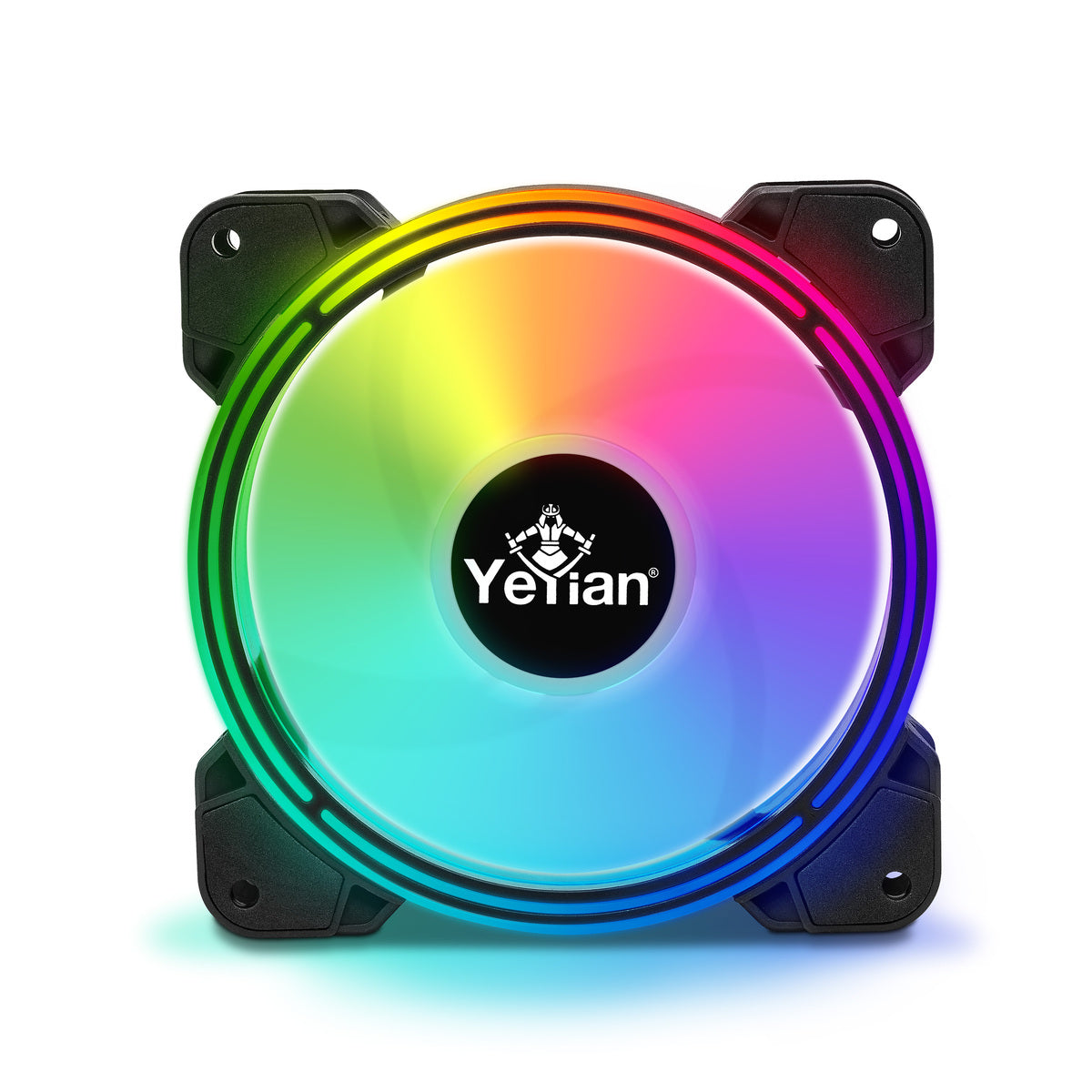 Kit Ventiladores ARGB 3 en 1, Control Remoto, 120mm, 6-Pin, 16.8 Millones de Colores