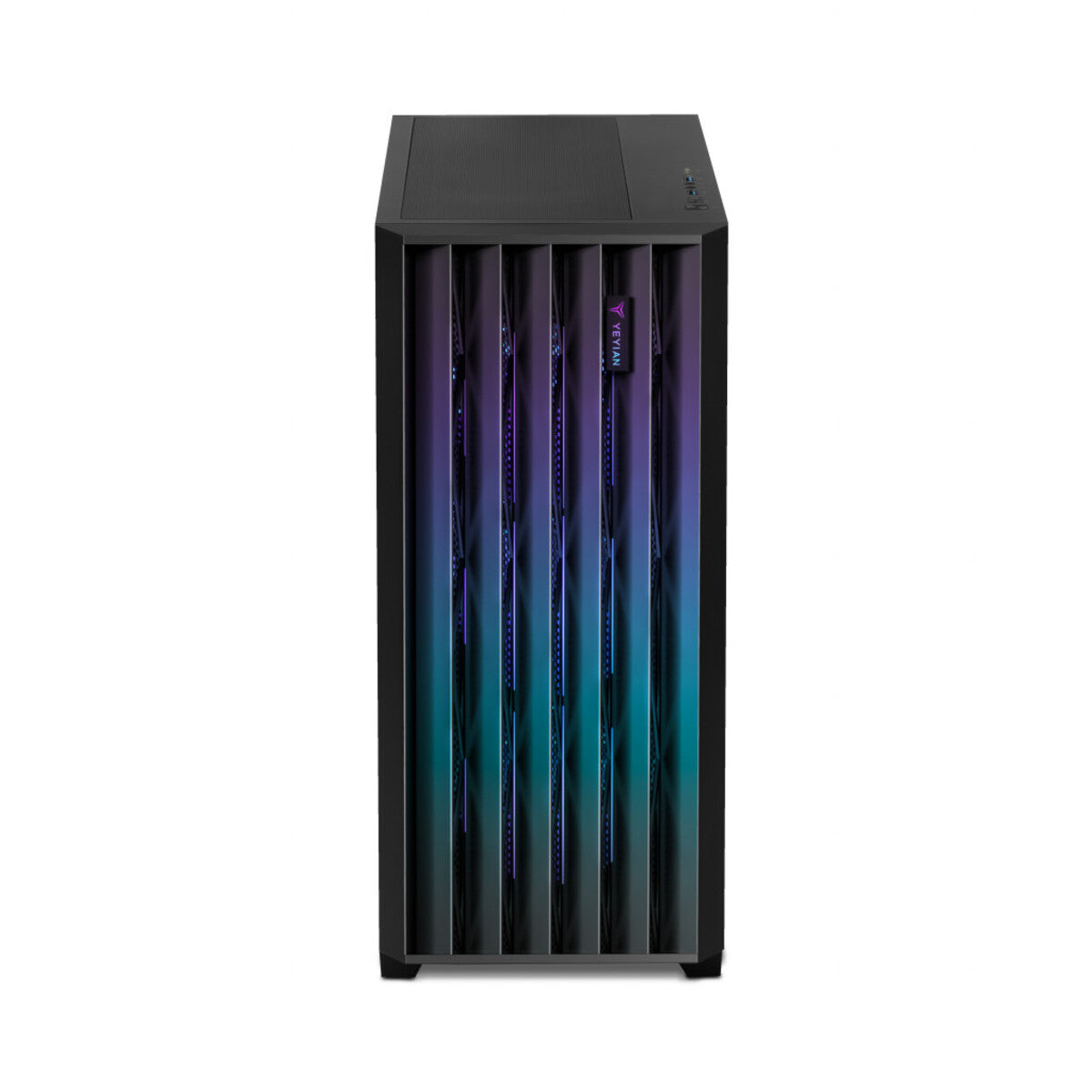 Gabinete Yeyian Gamer Phoenix Cris / Torre Media / USB 3.0 / 4 Ventiladores / RGB