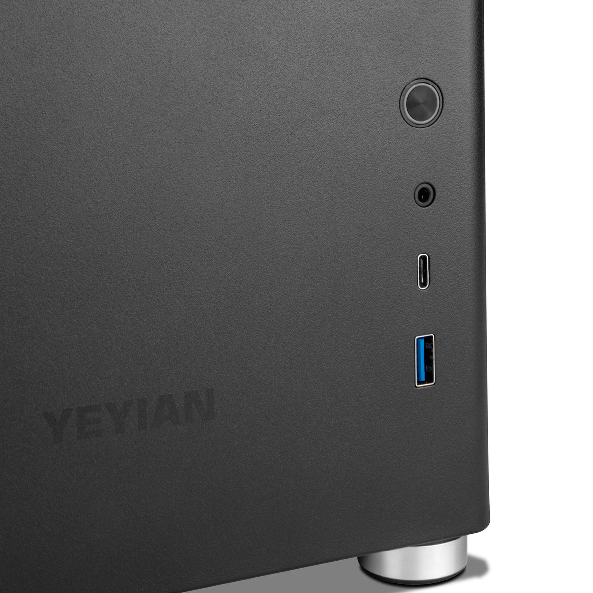 Gabinete Yeyian Hussar YCM-ATXAW-01 Micro ATX/1 Ventilador/Lateral Cristal Templado, 2 Bahías 3.5"/4 Bahías 2.5"/USB 3.0