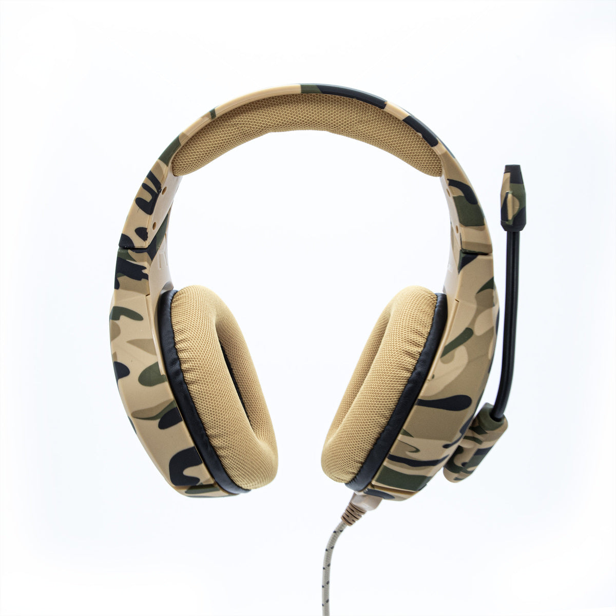 Diadema Gamer Yeyian YDF-33401D Desert Military S3000 LED/USB/3.5mm, Sonido Envolvente 7.1, Micrófono Desmontable