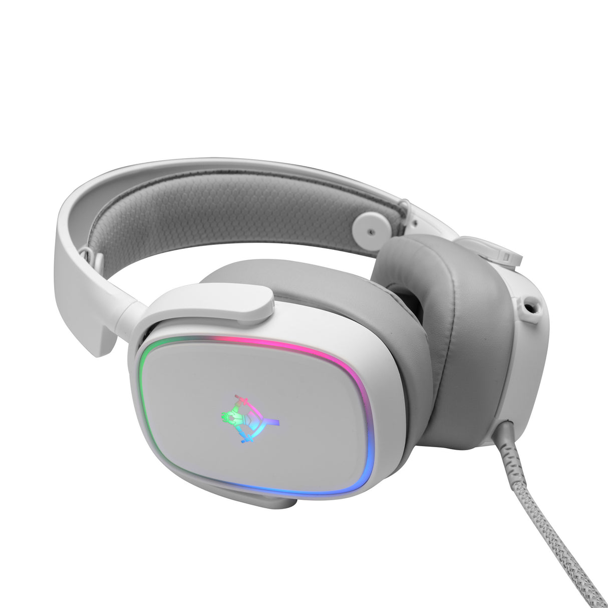 Diadema Gamer Yeyian YDG-33406 Proud Serie 3500 RGB 3.5mm Micro Blanco, Sonido Envolvente 7.1, Micrófono con Cancelación de Ruido