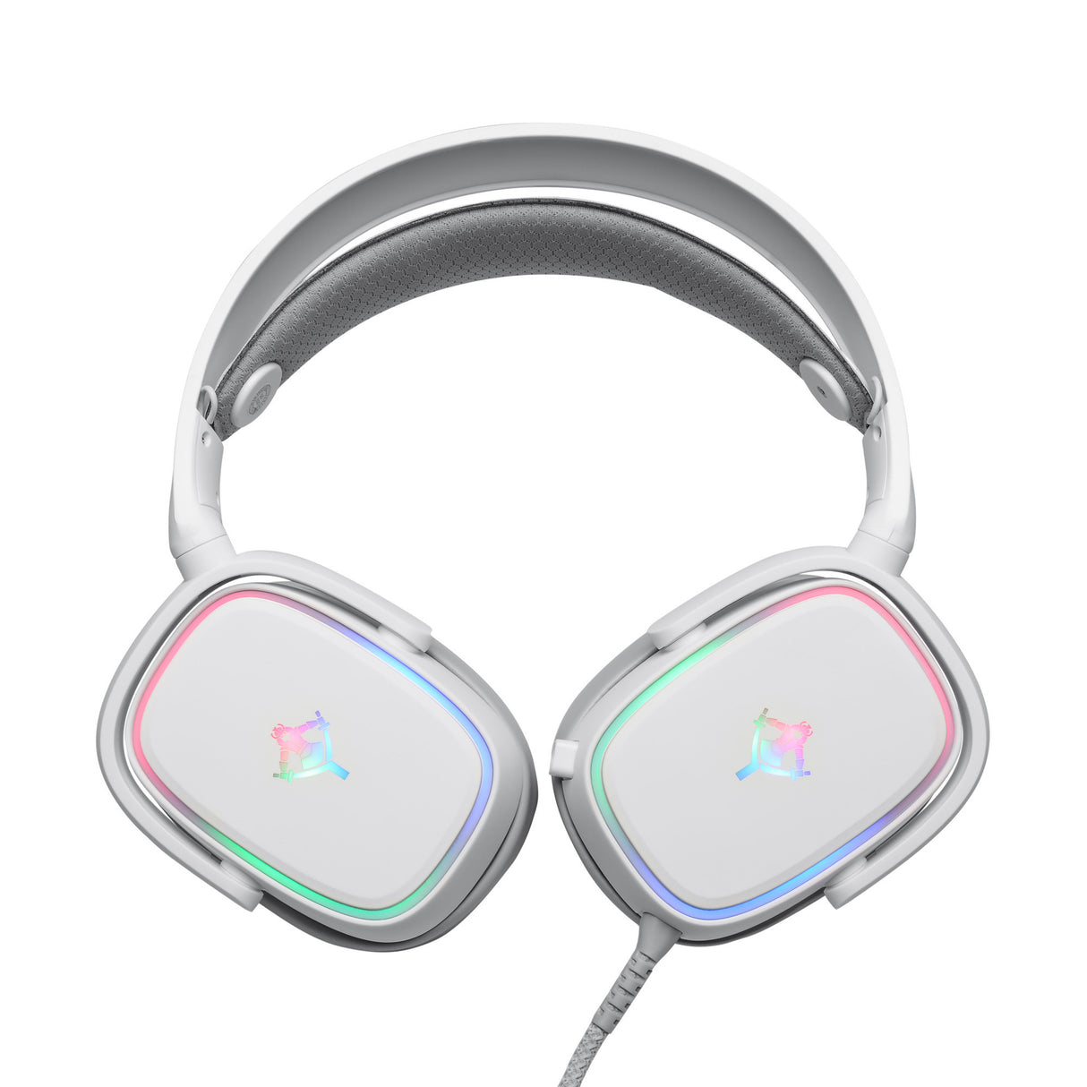 Diadema Gamer Yeyian YDG-33406 Proud Serie 3500 RGB 3.5mm Micro Blanco, Sonido Envolvente 7.1, Micrófono con Cancelación de Ruido