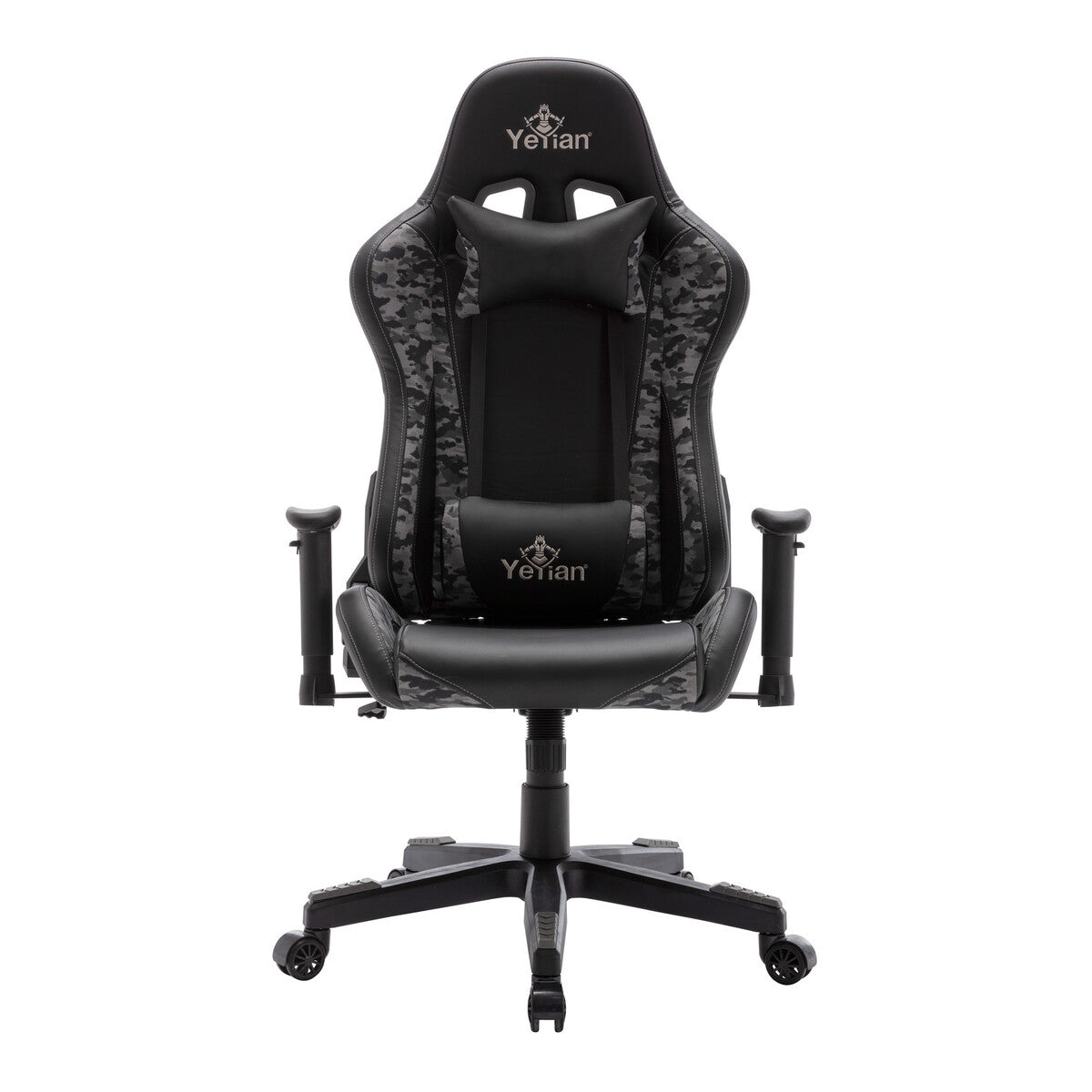 Silla Gaming Yeyian YFRN-042920 Ryuji Night Camo, Poli/Nyl, Respaldo Ajustable, Reposabrazos 4D, Altura Regulable