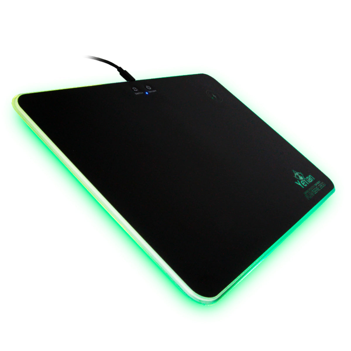 Mousepad Gamer Yeyian YGF-68901 Rig Carga Inalámbrica RGB Anti-Derrames Flow 2800mAh