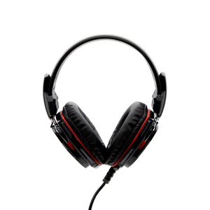 Yeyian Tempest 2000 Auriculares Alámbrico Diadema Juego Negro, Rojo