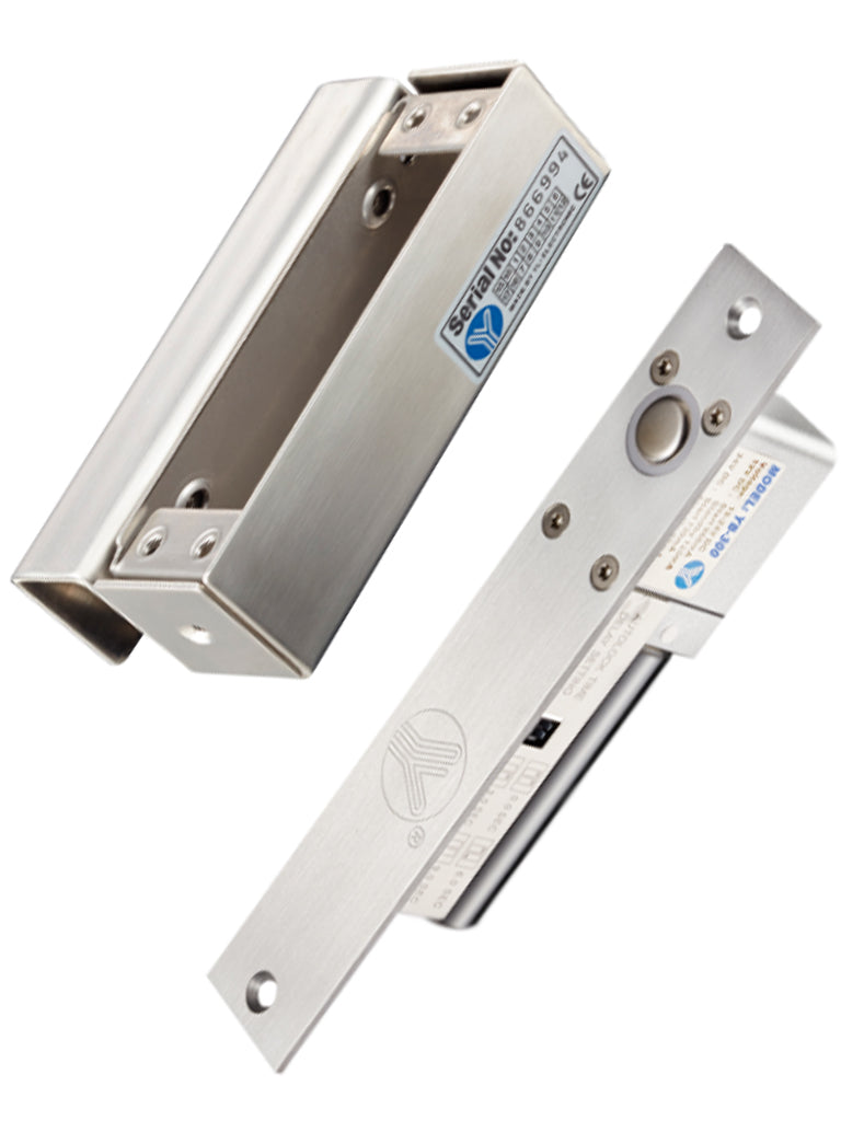 Cerradura de perno con retardo configurable 3/6/9s, soporte YM600, 12/24V DCD