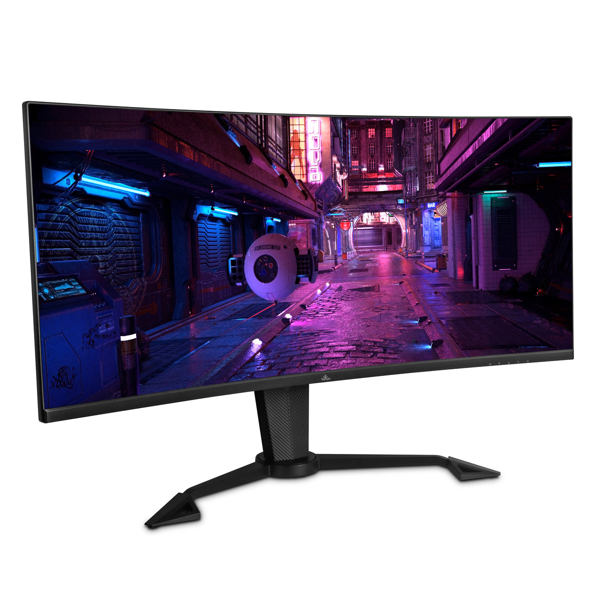 Monitor Curvo 34" Yeyian YMC-VA34-01 Sigurd 165Hz, 2K, DisplayPort, G-Sync, Ajustable