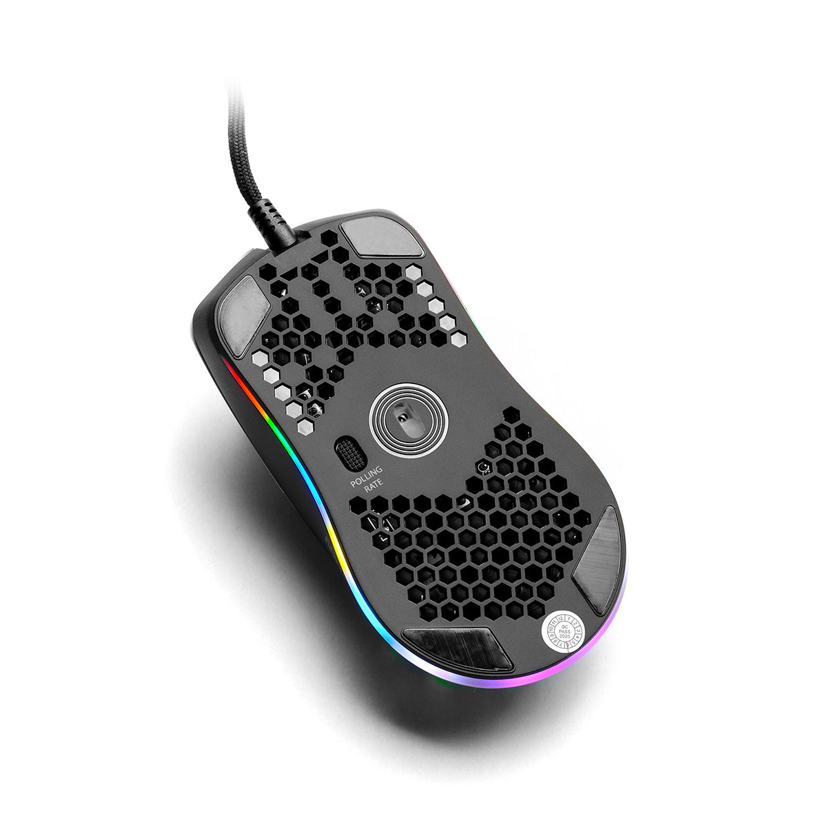 Mouse Gamer Yeyian YMG-24310 Links 3000, RGB, 6 Botones, 7200 DPIS, USB Negra
