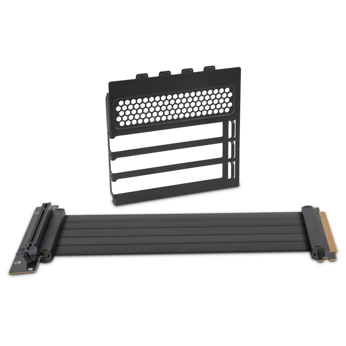 Cable de Extensión Yeyian BK PCI-e 4.0 30cm Placa PCB VGA Vertical