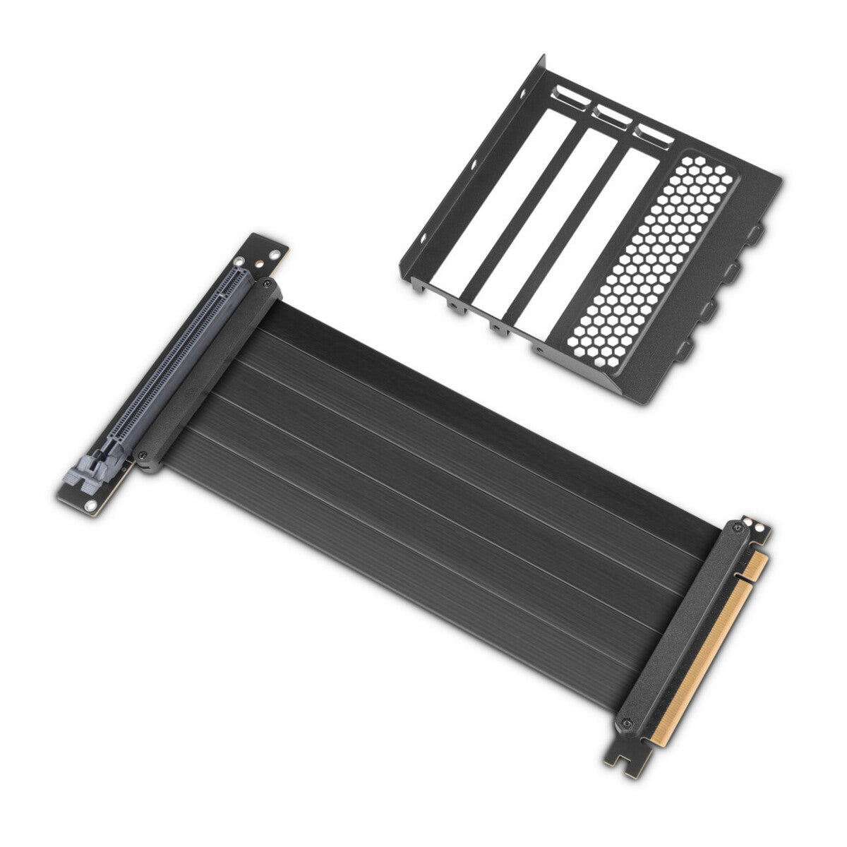 Cable de Extensión Yeyian BK PCI-e 4.0 30cm Placa PCB VGA Vertical