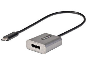 Cable USB-C StarTech, 0.3 m, USB-C a DisplayPort, 4K, 60Hz, Negro