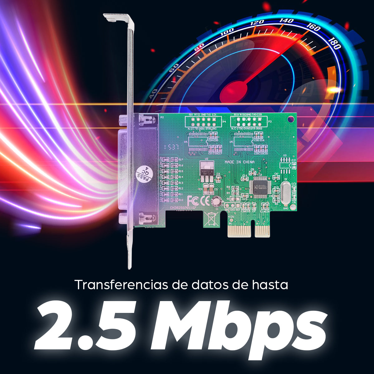 Manhattan Tarjeta Paralela PCI Express tarjetas y adaptadores de interfaz PCIe Paralelo Si IEEE 1284, CE, FCC, RoHS, WEE