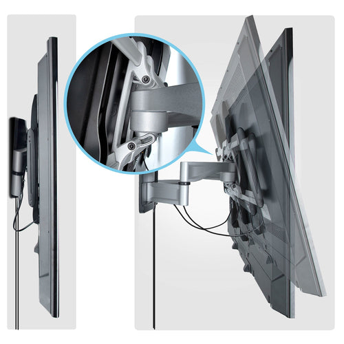 StarTech.com Soporte VESA de Pared de Servicio Pesado para TV Pantalla de Hasta 100" - Soporte Articulado de 85kg d