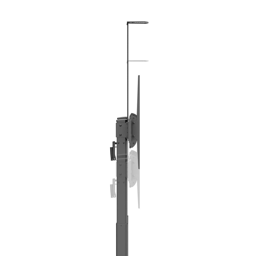 Soporte TV tipo carro 120kg, 60" a 120",