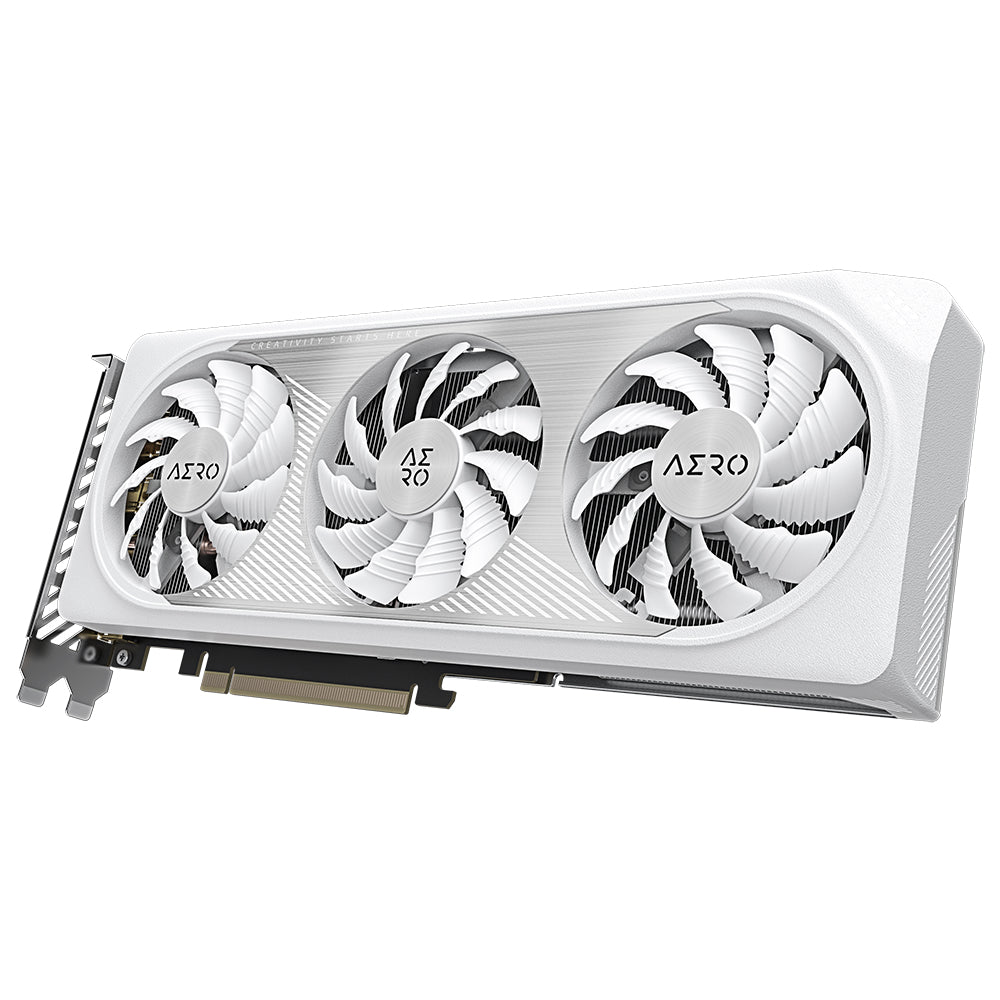 GIGABYTE GeForce RTX 4060 AERO OC 8G tarjetas gráficas Si 3072 NVIDIA GeForce RTX 4060