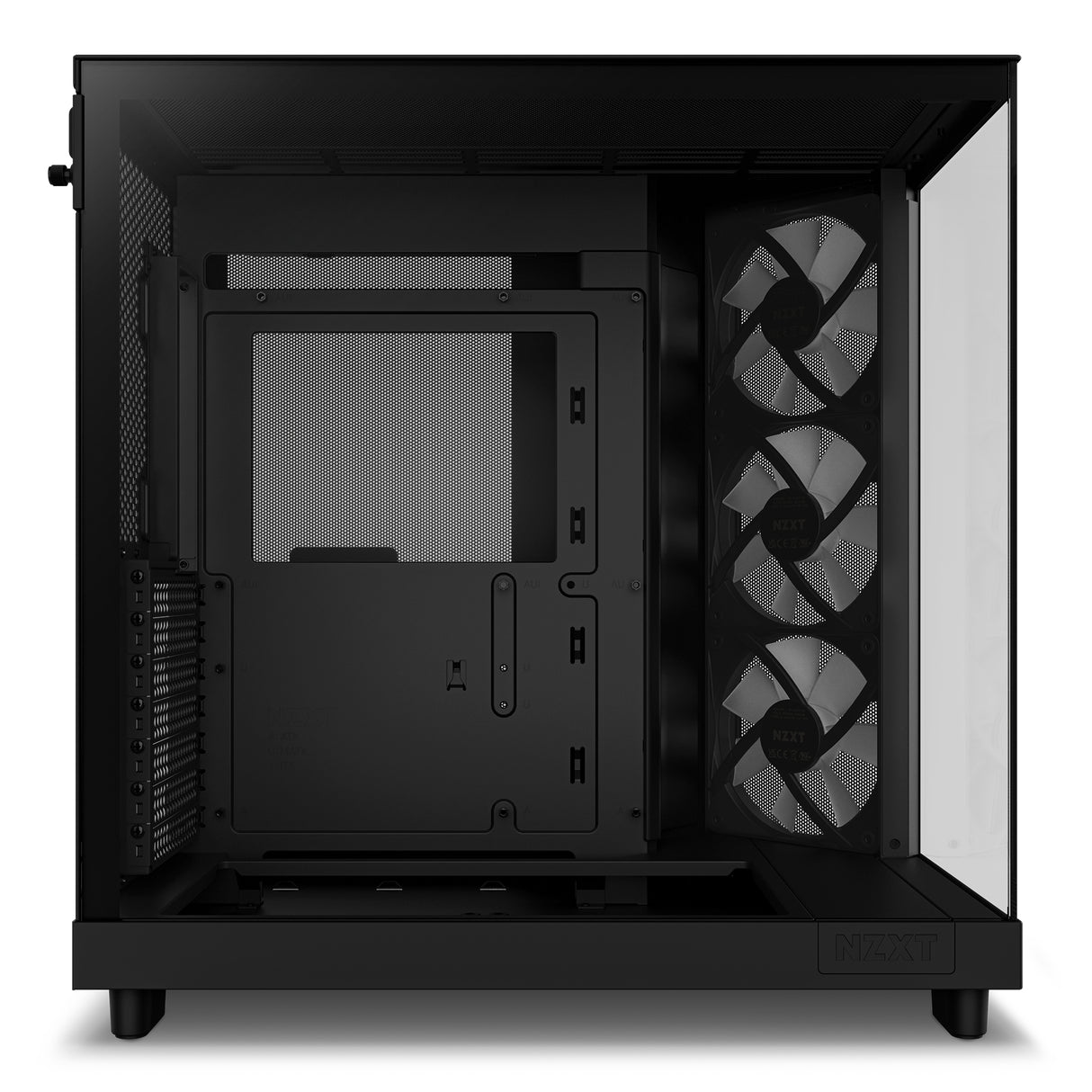 NZXT H6 Flow Midi Tower Blanco, ATX, Micro ATX, Mini-ITX, CC-H61FW-01 | Gabinetes de computadora