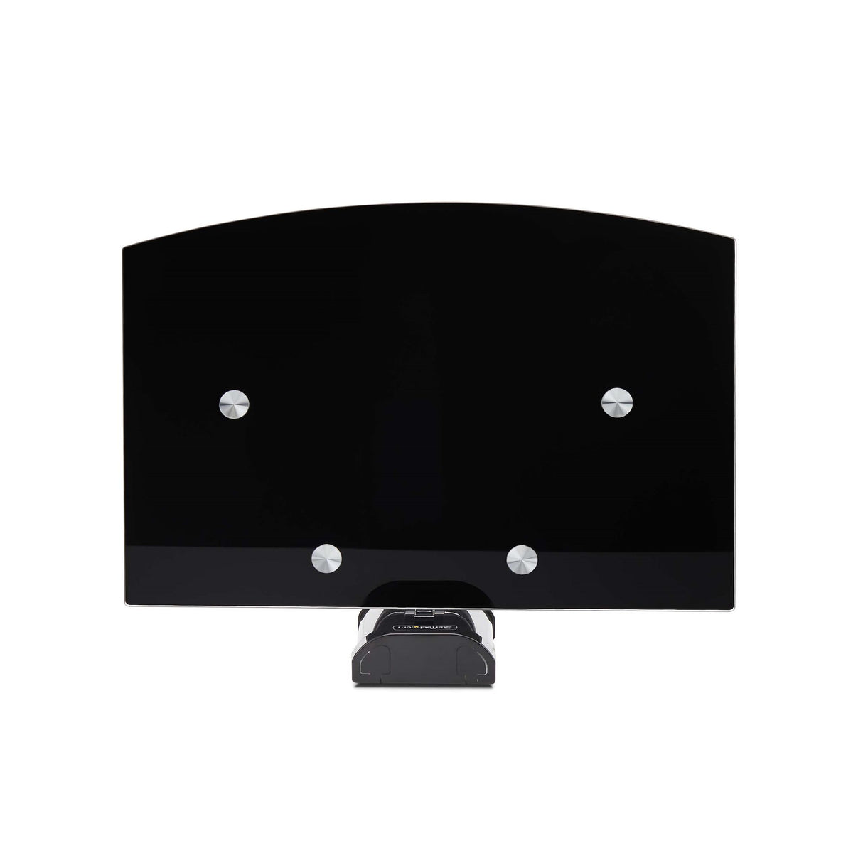 StarTech.com 1B-WALL-MOUNT-SHELF Estantes para equipos av Negro Vidrio templado 250 mm