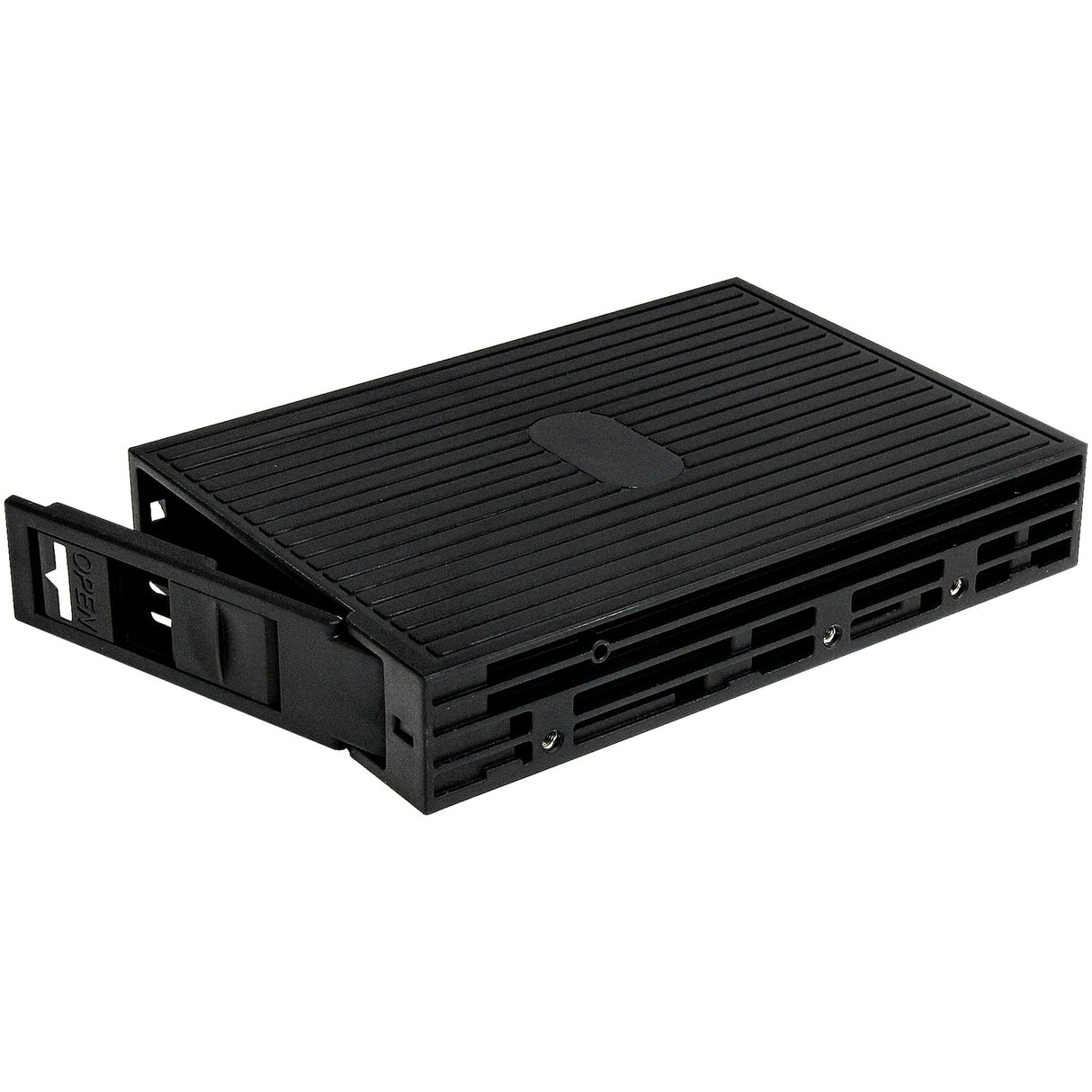 StarTech.com Conversor de Disco Duro SATA SAS de 2,5" Pulgadas a SATA de 3,5"- Plástico paneles accesorios para ordenadores Negro Plástico Poder CE, FCC