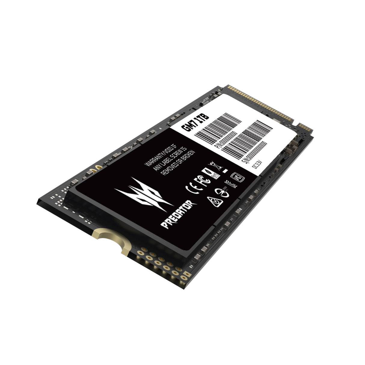 Predator Predator GM7-1TB unidades internas de estado sólido 2.0 1 GB M.2 PCI Express 4.0
