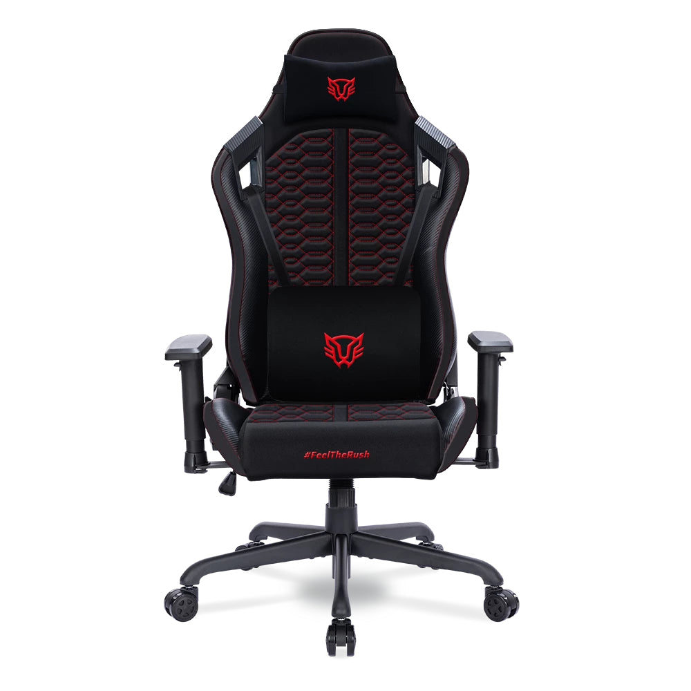 Balam Rush Thunder Max V7 Silla para videojuegos universal Asiento acolchado tapizado Negro