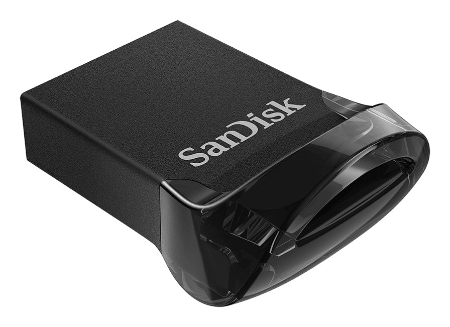 SanDisk Ultra Fit unidad flash USB 16 GB USB tipo A 3.2 Gen 1 (3.1 Gen 1) Negro, Sin tapa