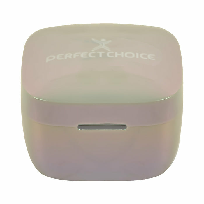 Perfect Choice PC-117261 audífono y auriculare Audífonos True Wireless Stereo (TWS) Intra auditivo Música/cotidiano Blue
