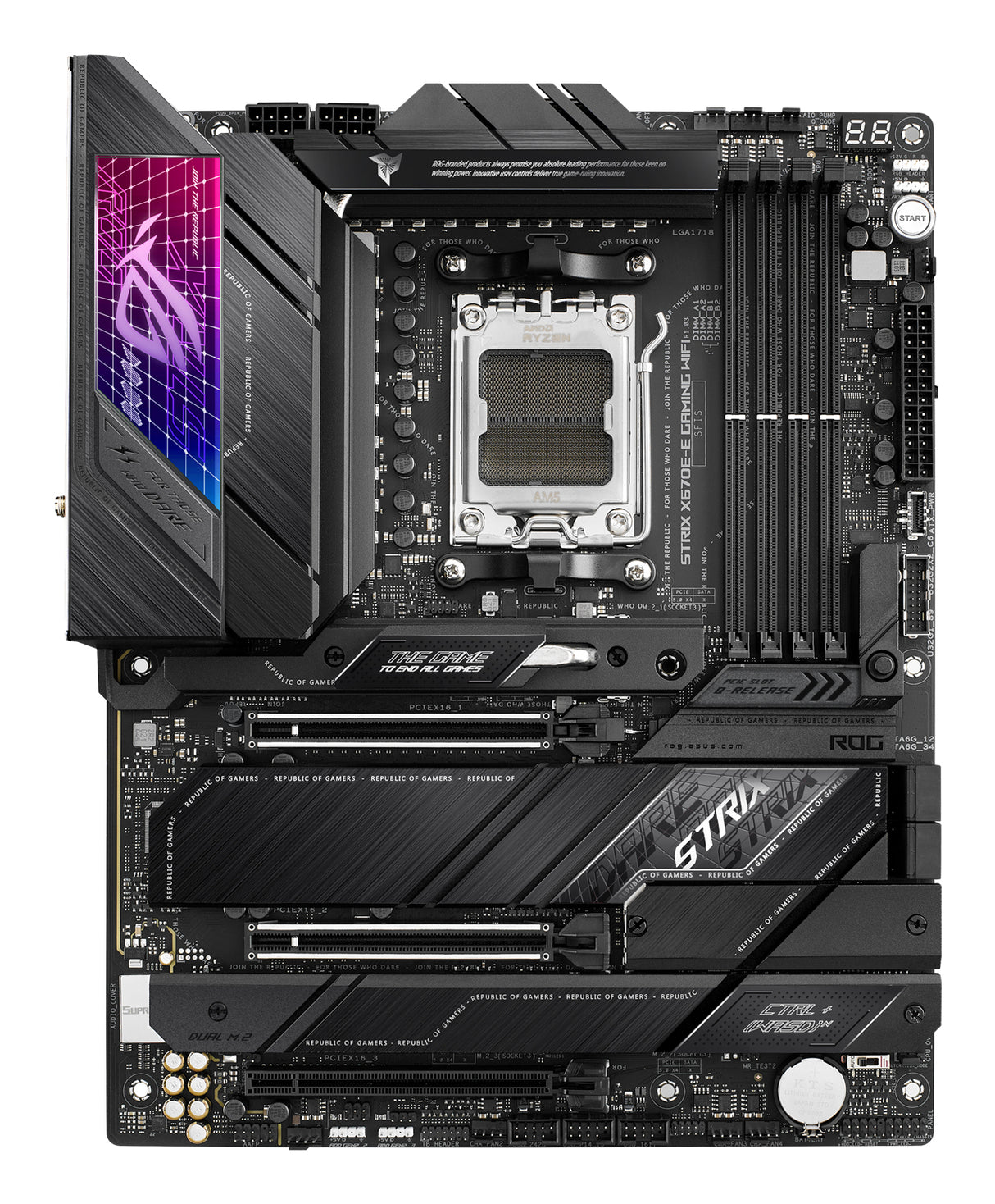 ASUS ROG STRIX X670E-E GAMING WIFI placas base AMD Zócalo AM5 AMD Ryzen™ 7 Zócalo AM5