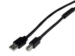 Cable USB 2.0 StarTech Activo Amplificado Tipo B a Tipo A 20m, Transferencia de Datos Rápida