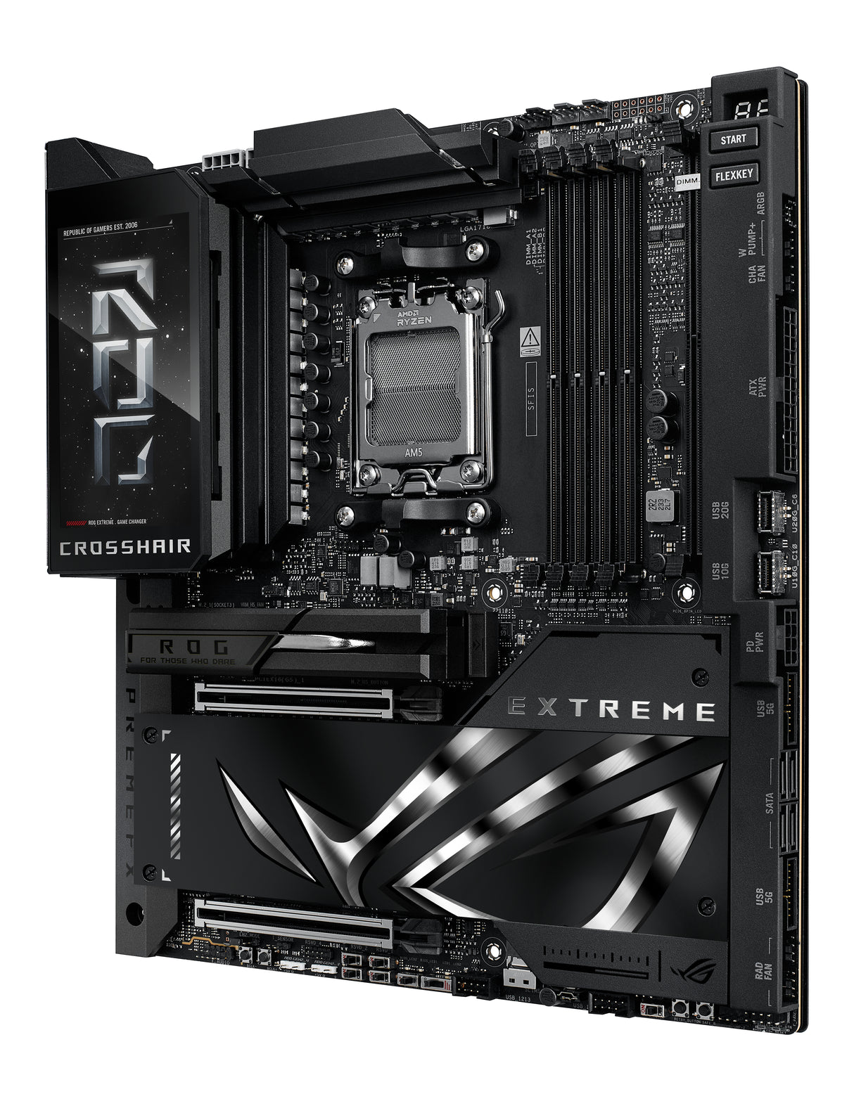 ASUS ROG CROSSHAIR X870E EXTREME placas base AMD Zócalo AM5 Zócalo AM5 DDR5-SDRAM